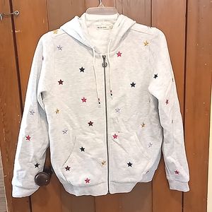 Marine Layer Gray Star Hoodie